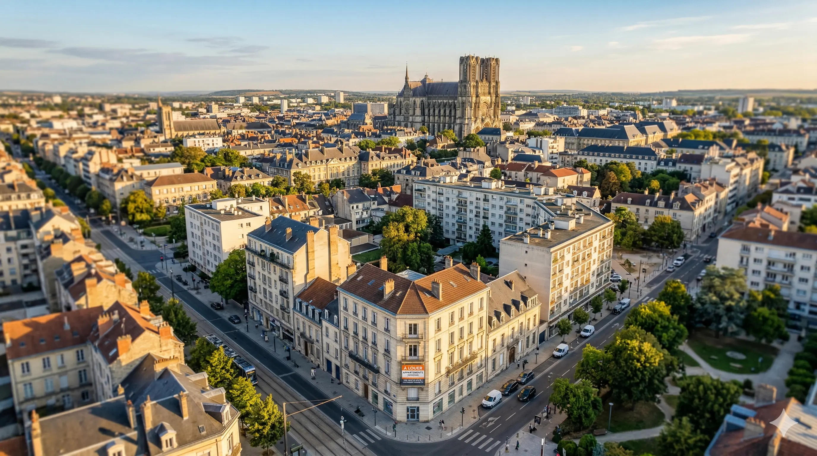 Marché locatif Reims - Studios, T1/T2, LMNP et Immeubles de Rapport